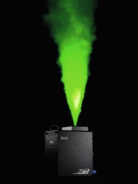 Verticale rookmachine 1500 watt RGB LED's