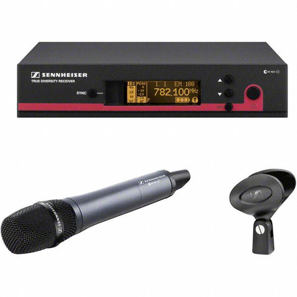 Sennheiser EW145 G3 Draadloze handheld microfoon huren